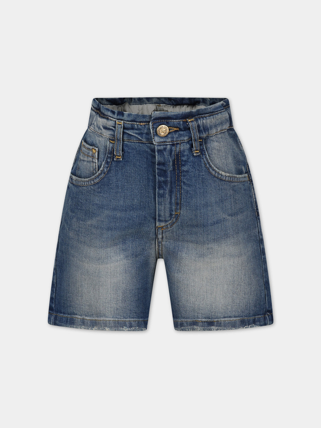 Shorts blu per bambina